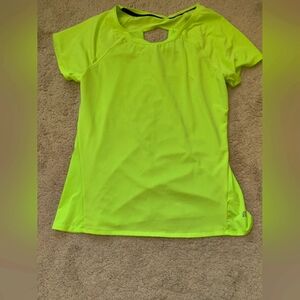 Bright Yellow Athletic T-Shirt